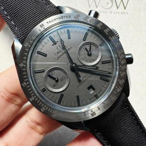 Speedmaster “Dark Side of The Moon” Real Ceramic OMF 1:1 Best Edition Black Black on Nylon Strap A9300 V2